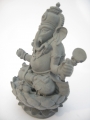 Hematite Ganesha statue small