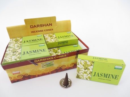 Darshan incense cones Jasmine